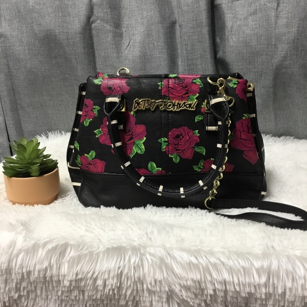 Betsey Johnson Floral Purse